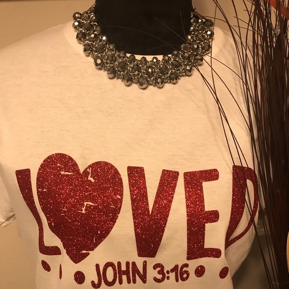 Tops - Love John 3:16 T-shirt